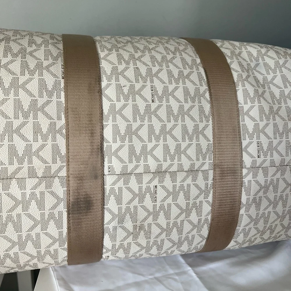 Michael Kors weekender travel duffle bag